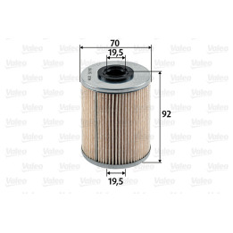 Filtr paliwa VALEO 587907