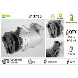 Sprężarka klimatyzacji VALEO 813735