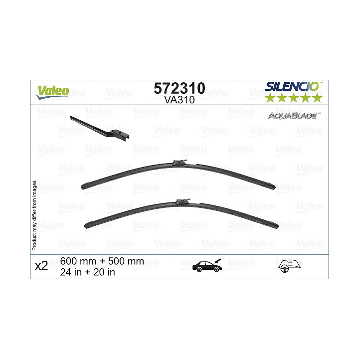 Pióro wycieraczki VALEO 572310