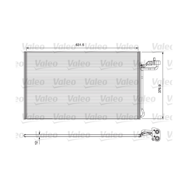 Skraplacz klimatyzacji VALEO 814325