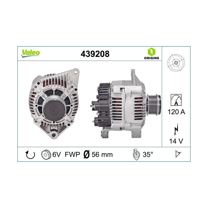 Alternator VALEO 439208