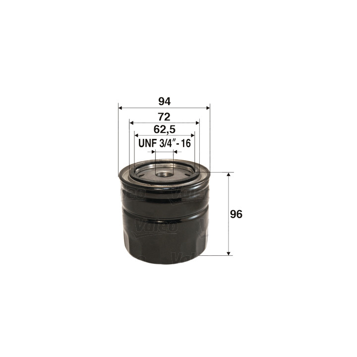 Filtr oleju VALEO 586047
