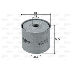 Filtr paliwa VALEO 587701