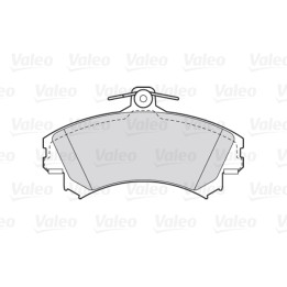 Klocki hamulcowe VALEO 301318