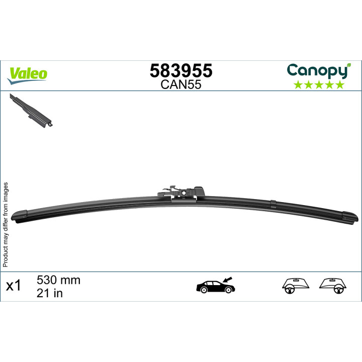Pióro wycieraczki VALEO 583955