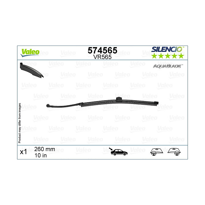 Pióro wycieraczki VALEO 574565