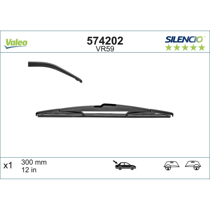 Pióro wycieraczki VALEO 574202