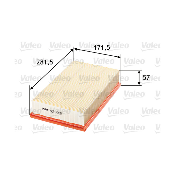 Filtr powietrza VALEO 585065