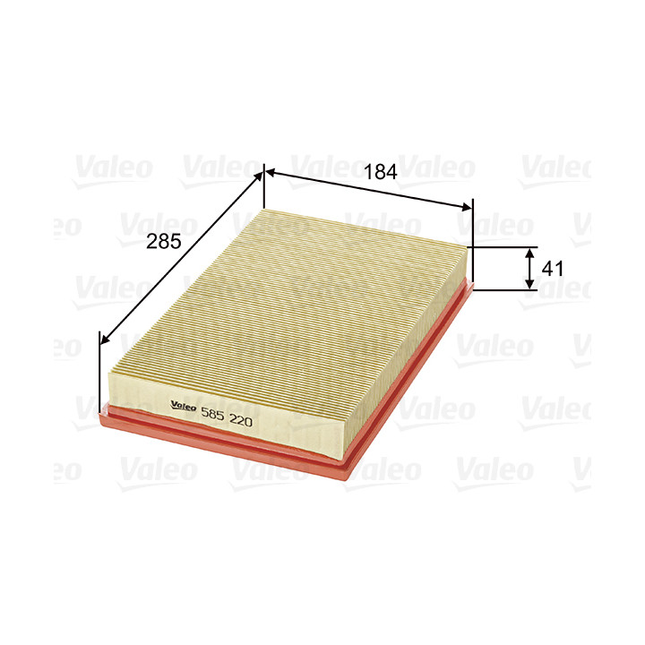 Filtr powietrza VALEO 585220