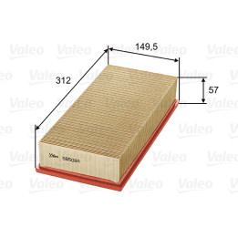Filtr powietrza VALEO 585084