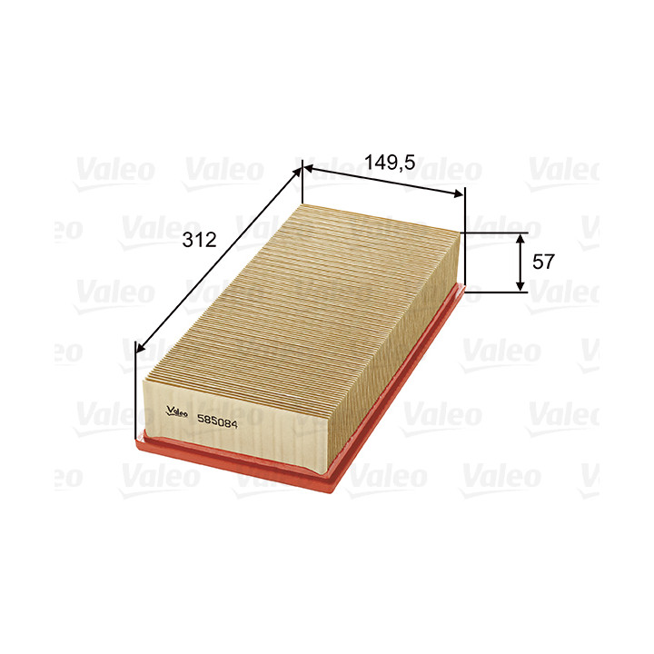 Filtr powietrza VALEO 585084