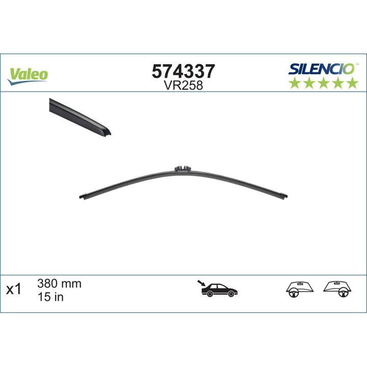 Pióro wycieraczki VALEO 574337