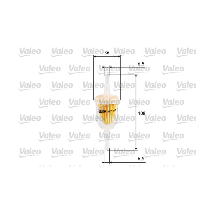 Filtr paliwa VALEO 587000