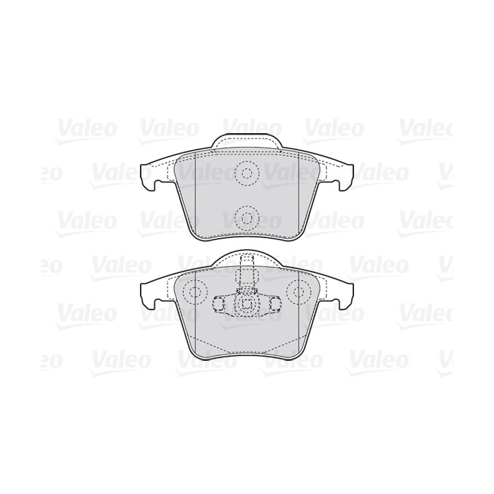 Klocki hamulcowe VALEO 301829