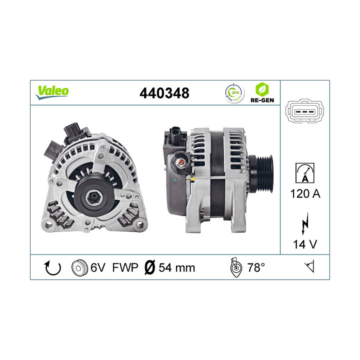 Alternator VALEO 440348
