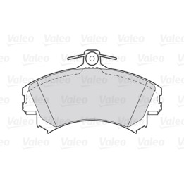 Klocki hamulcowe VALEO 301493