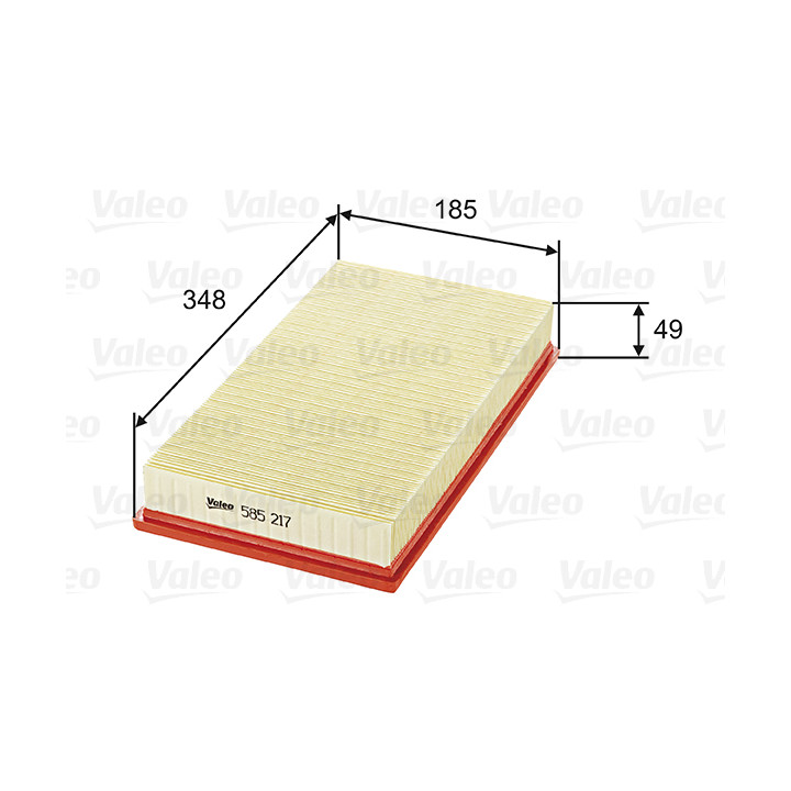 Filtr powietrza VALEO 585217
