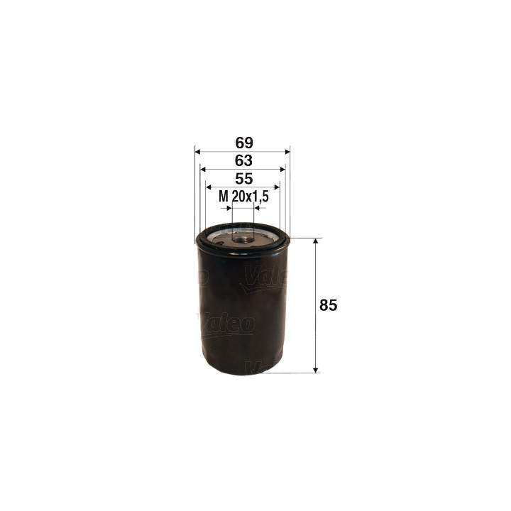 Filtr oleju VALEO 586013