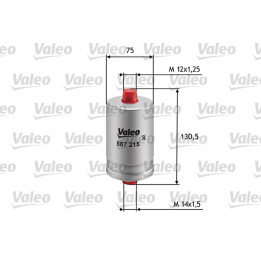 Filtr paliwa VALEO 587215