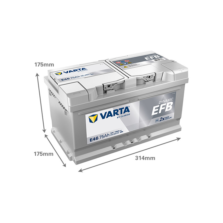 Akumulator VARTA 575500073K262