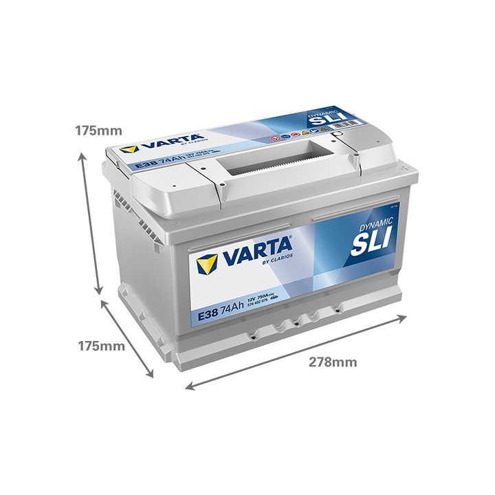 Akumulator VARTA 574402075K262