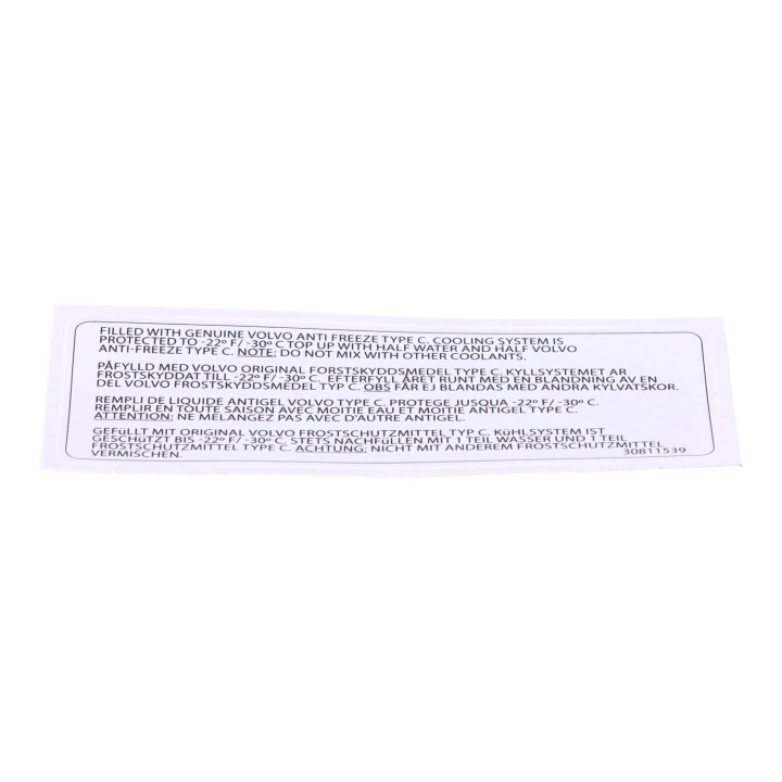 Decal Volvo (30811539)