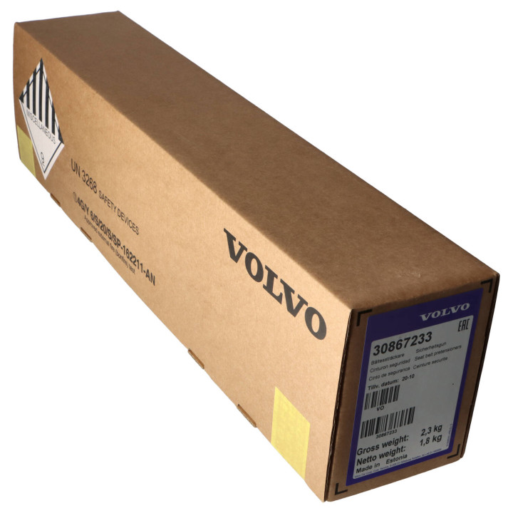 Seat belt, right Volvo (30867233)