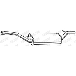 Tłumik końcowy WALKER 23211