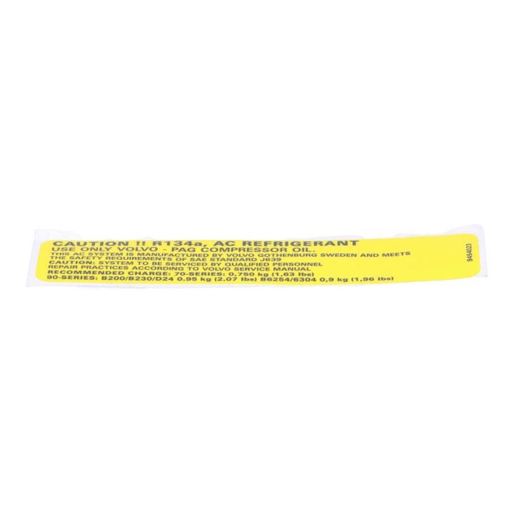 Decal Volvo (9454023)