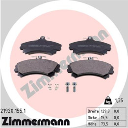 Klocki hamulcowe ZIMMERMANN 21920.155.1