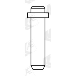 Prowadnica zaworu AE VAG92061B