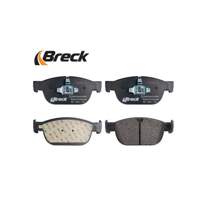 Klocki hamulcowe BRECK 22317 00 553 00