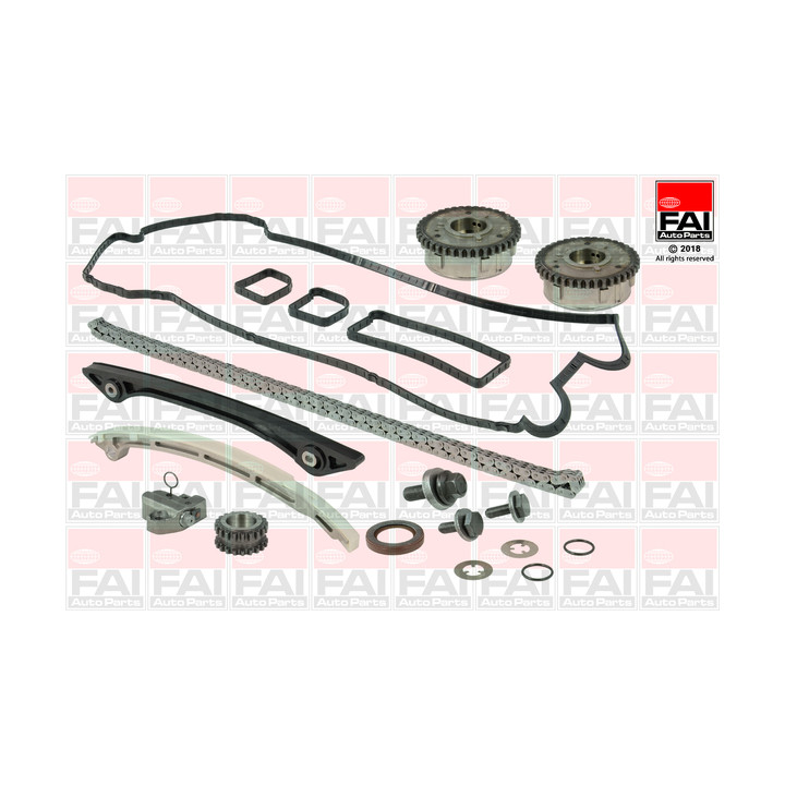 Zestaw łańcucha rozrządu FAI AutoParts TCK288LVVT