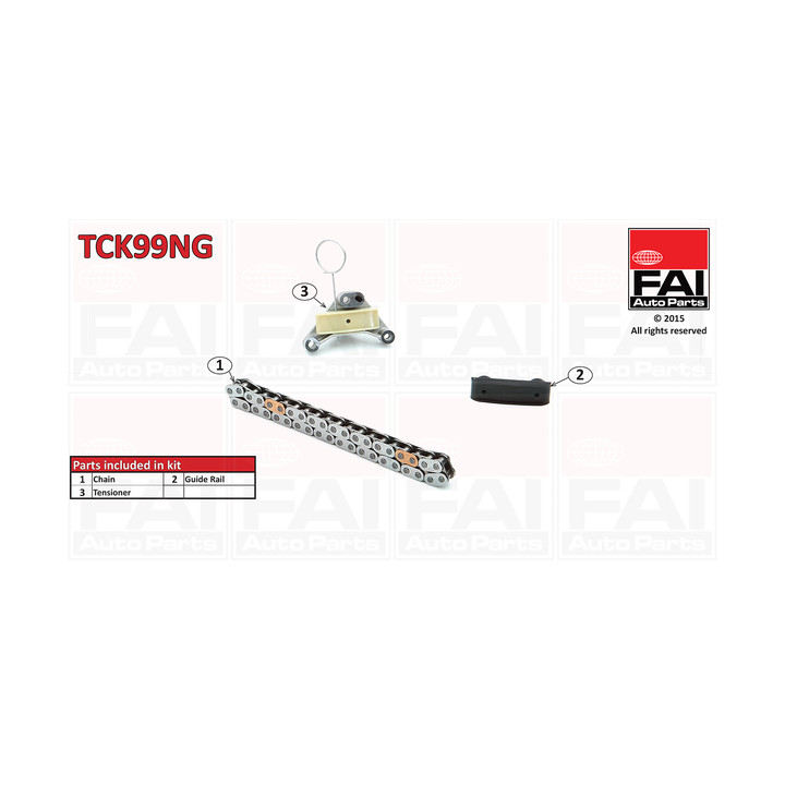 Zestaw łańcucha rozrządu FAI AutoParts TCK99NG