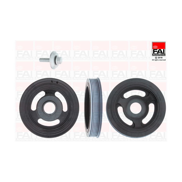 Koło pasowe wału korbowego FAI AutoParts FVD1008K