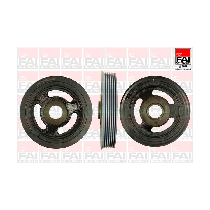 Koło pasowe wału korbowego FAI AutoParts FVD1008