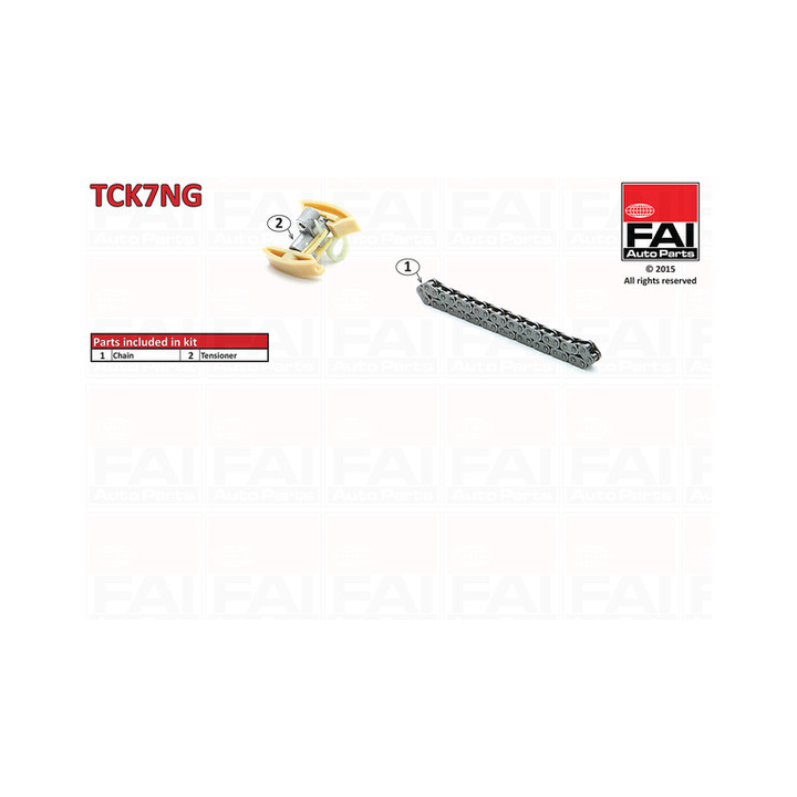 Zestaw łańcucha rozrządu FAI AutoParts TCK7NG