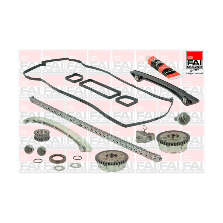 Zestaw łańcucha rozrządu FAI AutoParts TCK288VVT