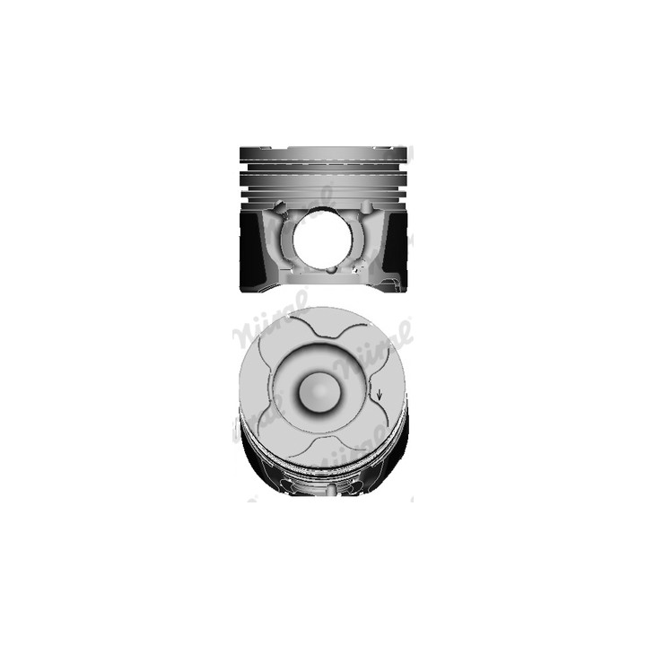 Tłok NÜRAL 87-424000-00