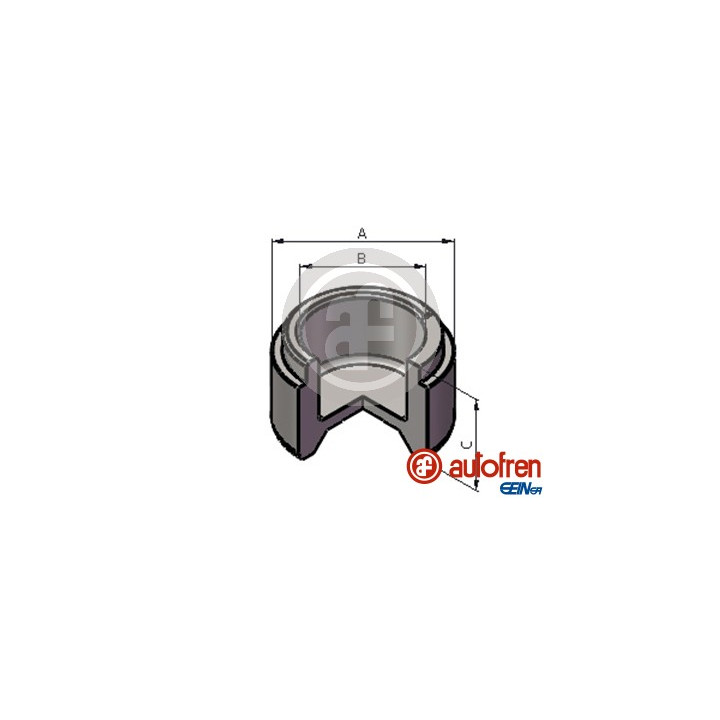 Tłoczek zacisku hamulcowego AUTOFREN SEINSA D025519