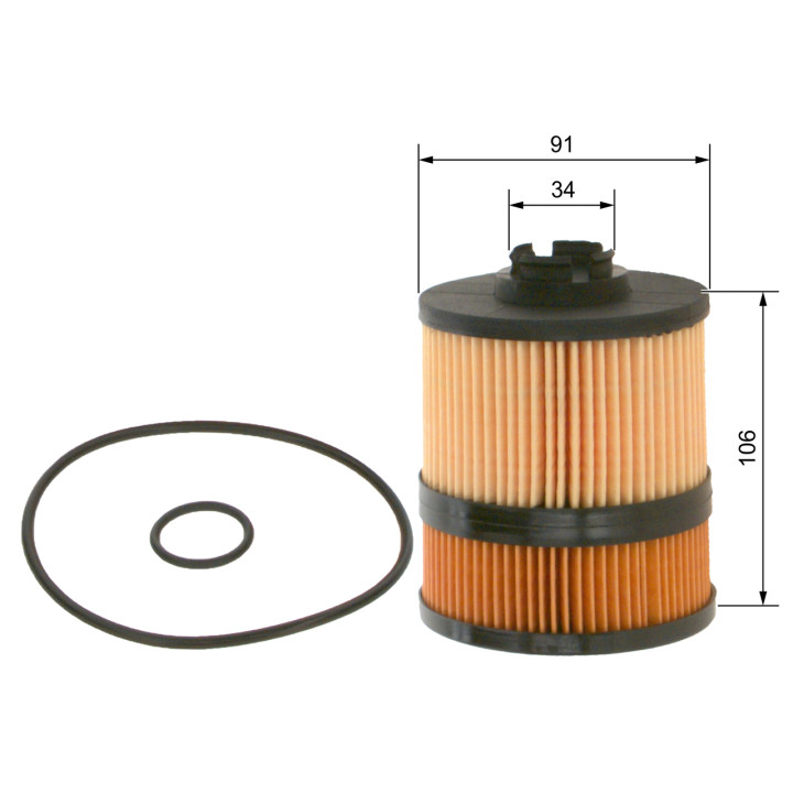 Filtr oleju BOSCH 1 457 429 302