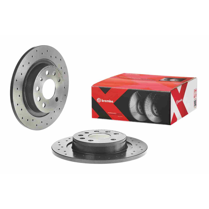 Tarcza hamulcowa BREMBO 08.9511.1X
