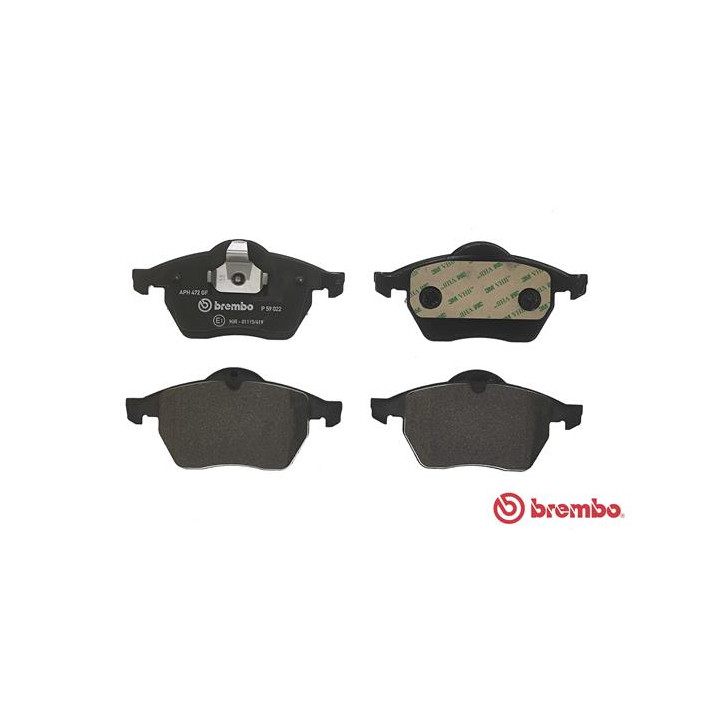 Klocki hamulcowe BREMBO P 59 022