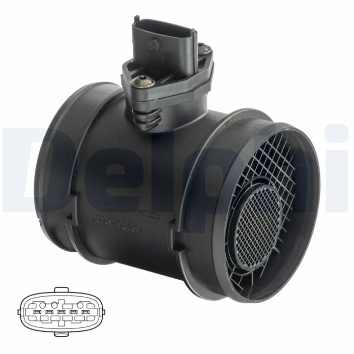 Przepływomierz masowy powietrza DELPHI AF10544-12B1