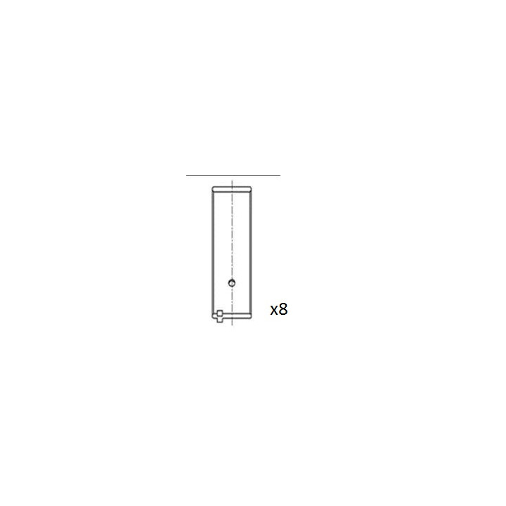 Panewki łożyska korbowodu FAI AutoParts BB2079-STD