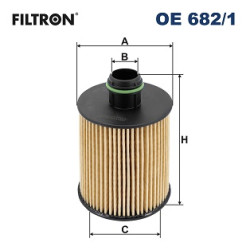 Filtr oleju FILTRON OE 682/1