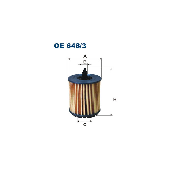 Filtr oleju FILTRON OE 648/3