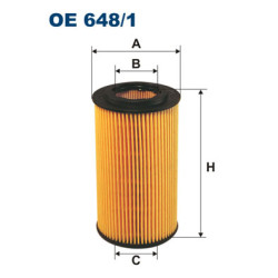 Filtr oleju FILTRON OE 648/1