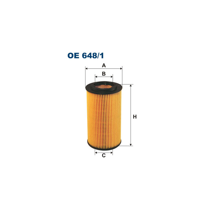 Filtr oleju FILTRON OE 648/1