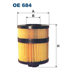 Filtr oleju FILTRON OE 684